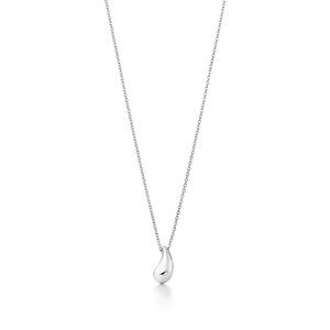 Tiffany's Silver Teardrop Necklace Elsa Peretti